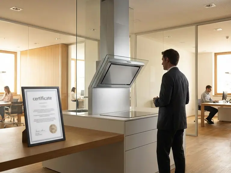 Сертификат на вытяжку