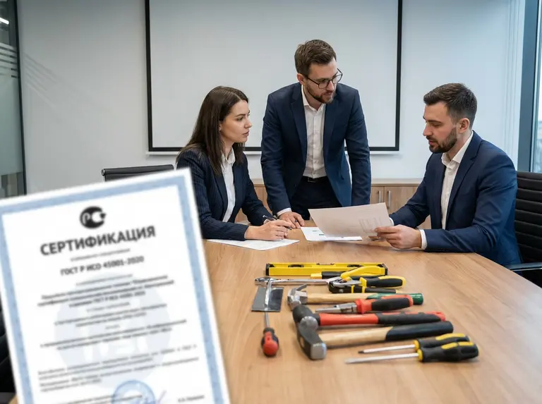 Сертификация ГОСТ Р ИСО 45001-2020